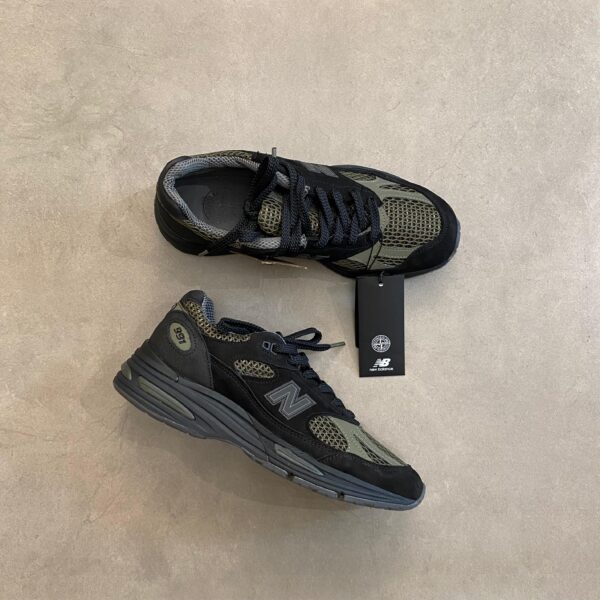 NB X STONE 991 BLACK