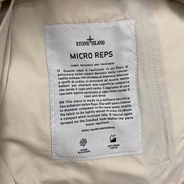 MICRO REPS JACKET CREAM