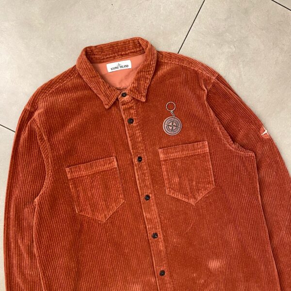 OVERSHIRT CORDUROY STONE