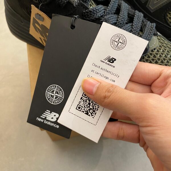 NB X STONE 991 BLACK