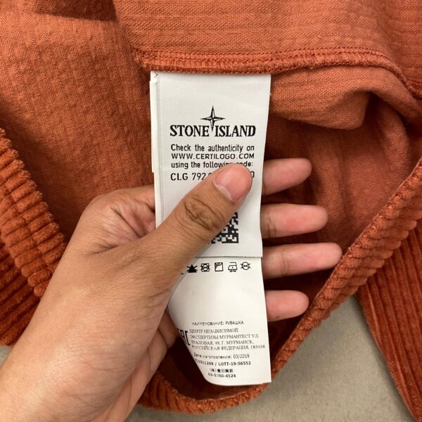 OVERSHIRT CORDUROY STONE