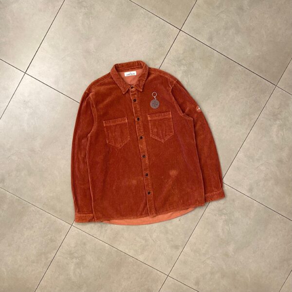 OVERSHIRT CORDUROY STONE