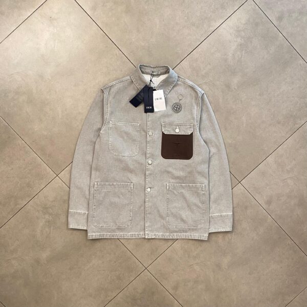 DIOR X STONE ISLAND CHEST LEATHER