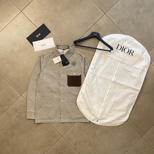 DIOR X STONE ISLAND CHEST LEATHER