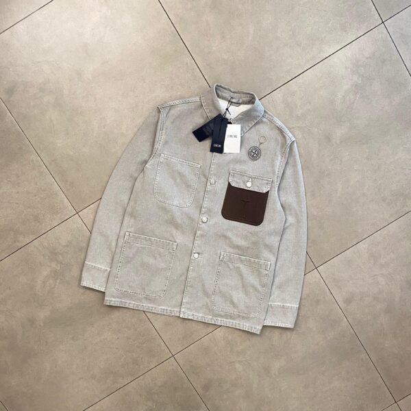 DIOR X STONE ISLAND CHEST LEATHER