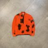 HALFZIP HAND PAINT ORANGE