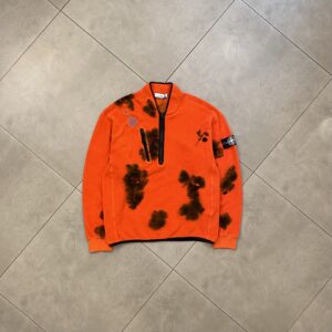 HALFZIP HAND PAINT ORANGE