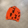 HALFZIP HAND PAINT ORANGE