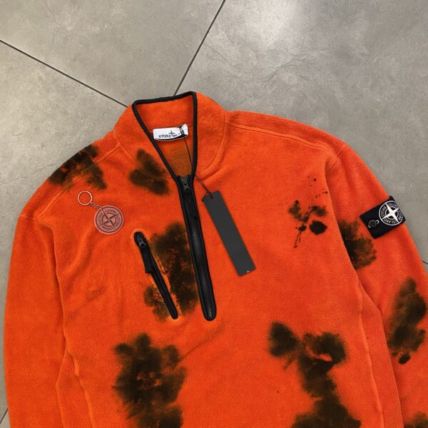 HALFZIP HAND PAINT ORANGE