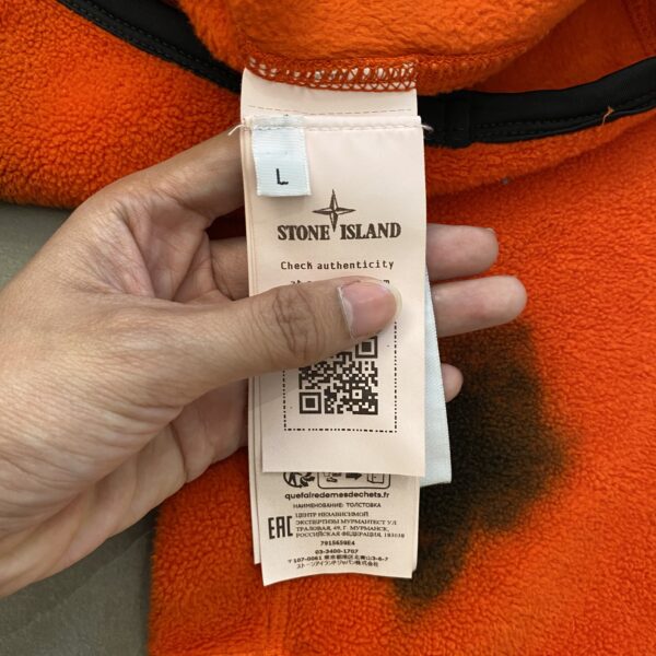 HALFZIP HAND PAINT ORANGE