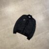 GARMENT DYED BLACK JACKET