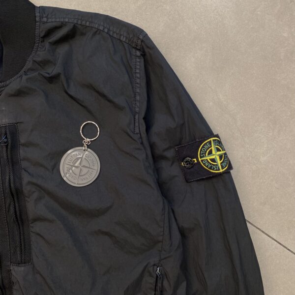 GARMENT DYED BLACK JACKET