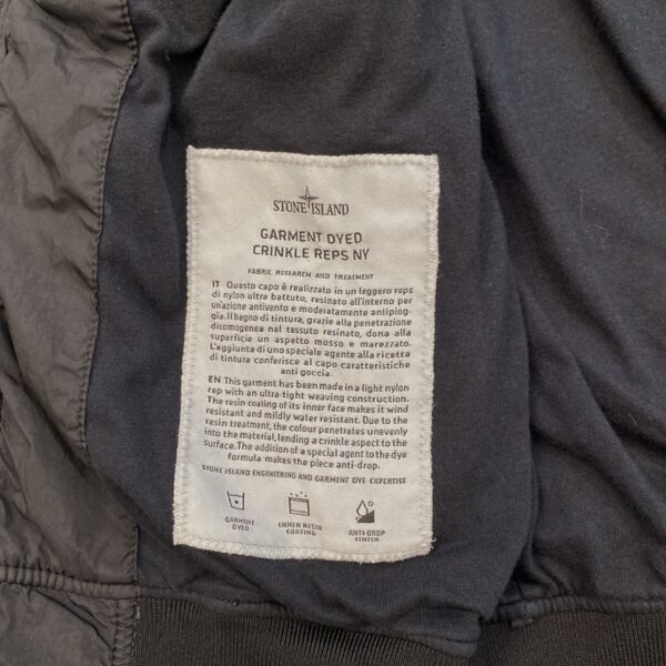 GARMENT DYED BLACK JACKET