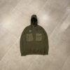 GHOST PIECE ZIP DARKGREEN
