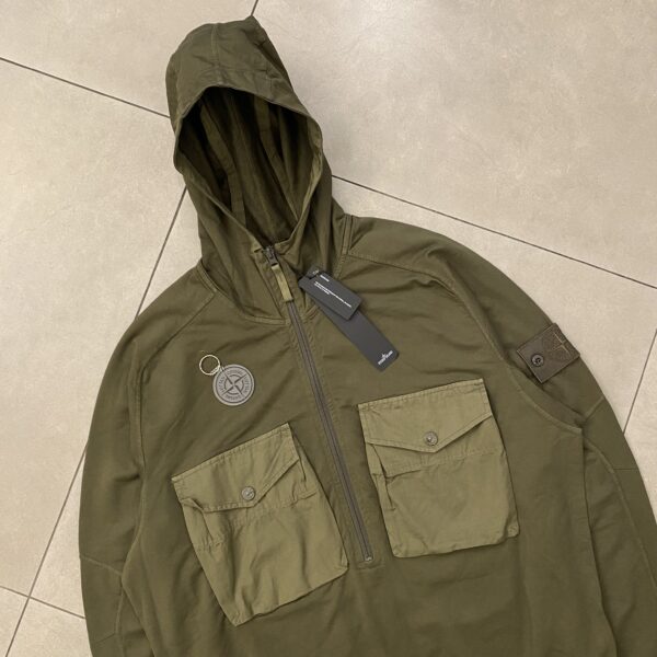GHOST PIECE ZIP DARKGREEN