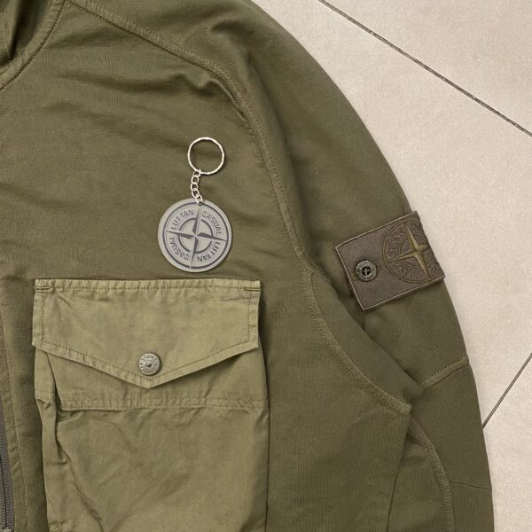 GHOST PIECE ZIP DARKGREEN