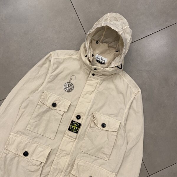 COTTON CORDURA CREAM JACKET