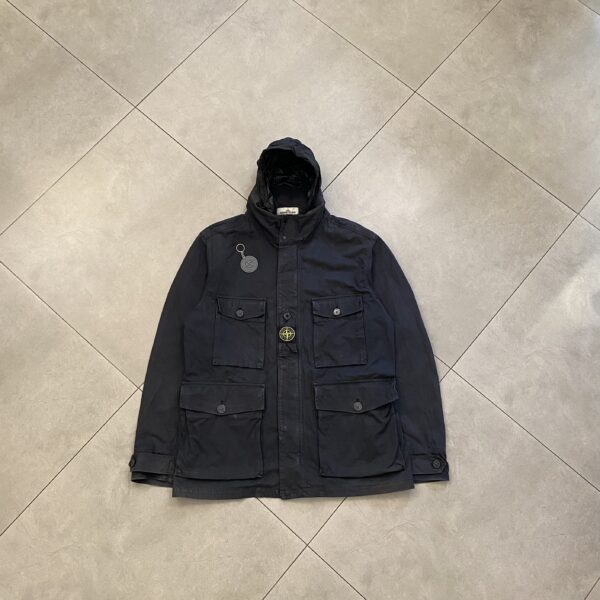 COTTON CORDURA JACKET BLACK