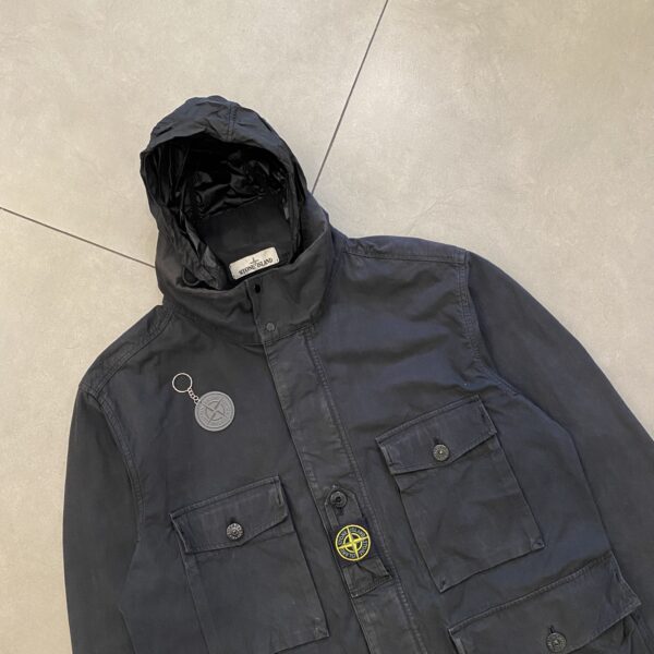 COTTON CORDURA JACKET BLACK