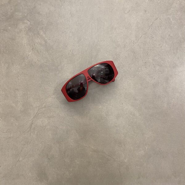 GLASSES STONE RED