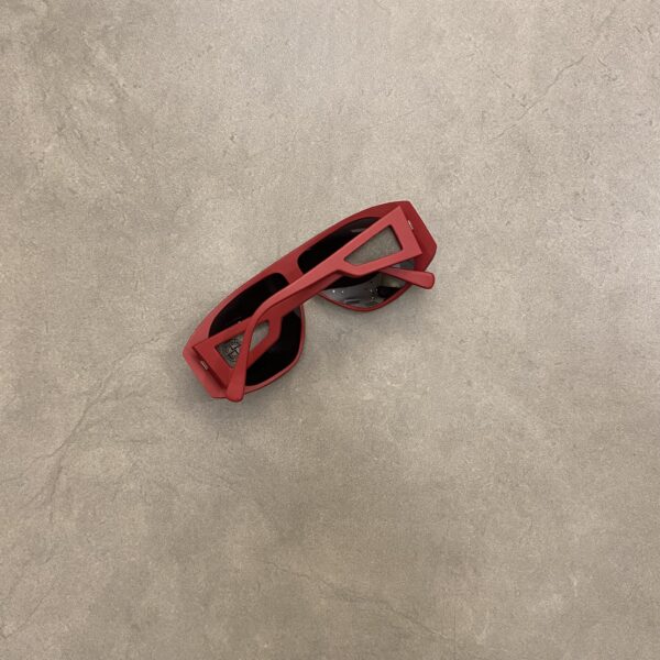 GLASSES STONE RED