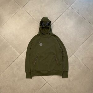 CP COMPANY HOODIE OLIVE