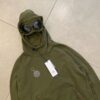 CP COMPANY HOODIE OLIVE