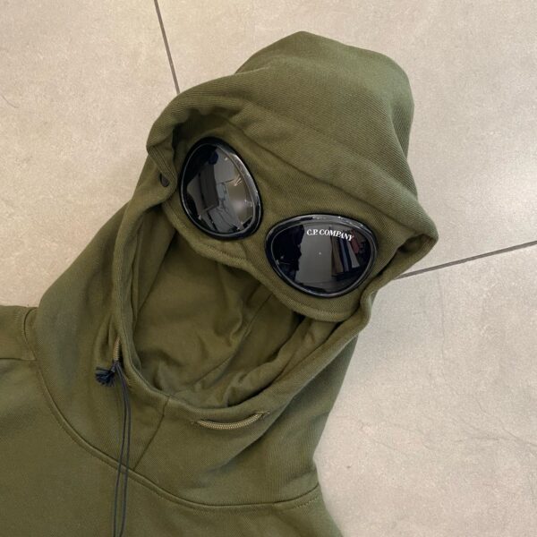 CP COMPANY HOODIE OLIVE