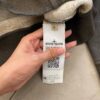 ZIPPER HOODIE DUST COLOUR BROWN