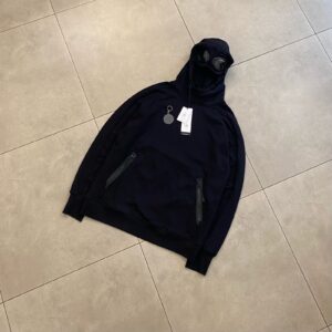 CP COMPANY HOODIE BLACK