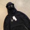 CP COMPANY HOODIE BLACK