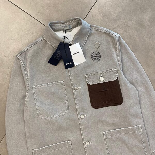 DIOR X STONE ISLAND CHEST LEATHER