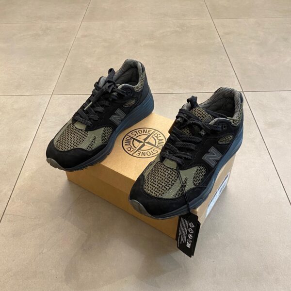NB X STONE 991 BLACK