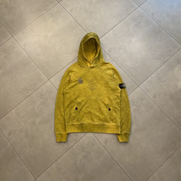 STONE ISLAND X SUPREME DUST HOODIE