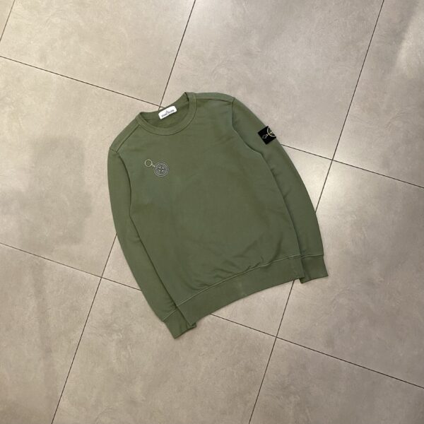 CREWNECK BASIC OLIVE