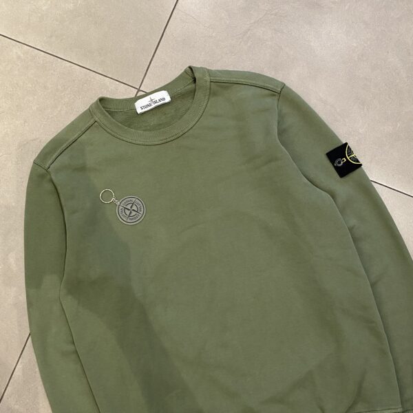 CREWNECK BASIC OLIVE
