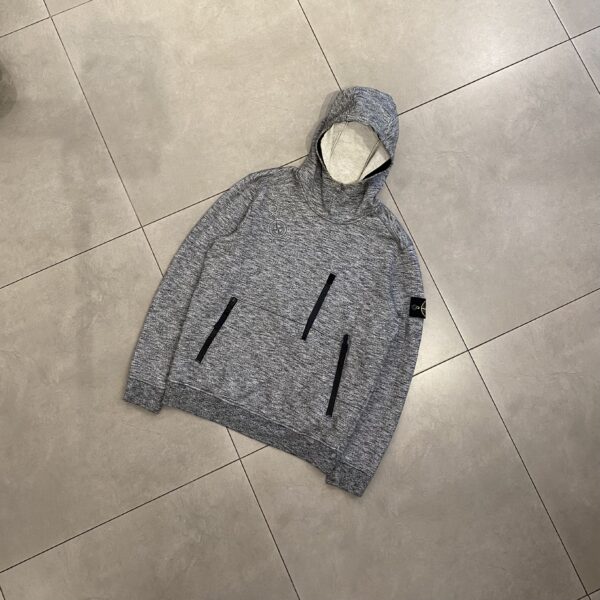 HOODIE POCKET GREY