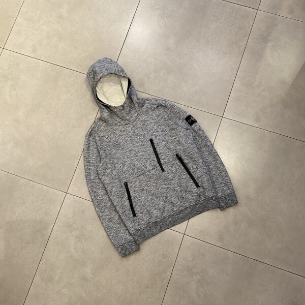 HOODIE POCKET GREY