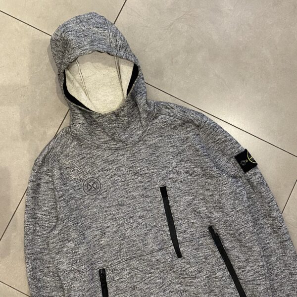 HOODIE POCKET GREY