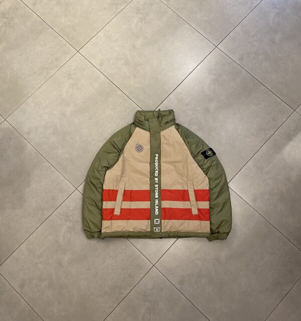 SUPREME X STONE ISLAND TELA LOGO