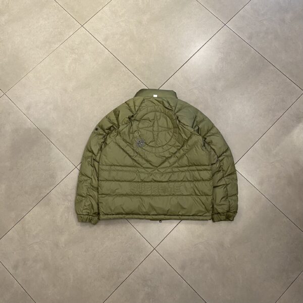SUPREME X STONE ISLAND TELA LOGO