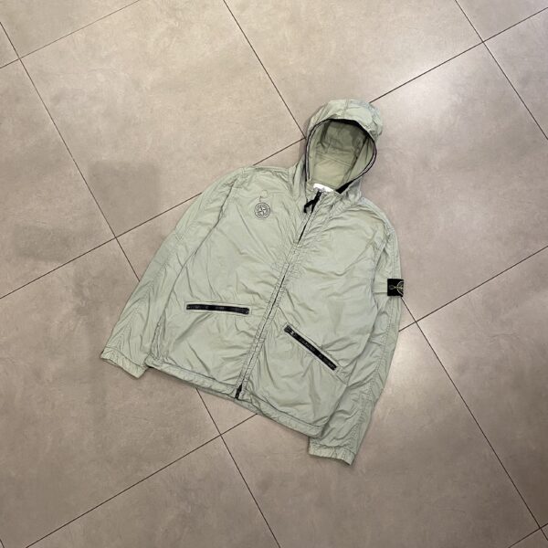 GARMENT DYED JACKET GREEN