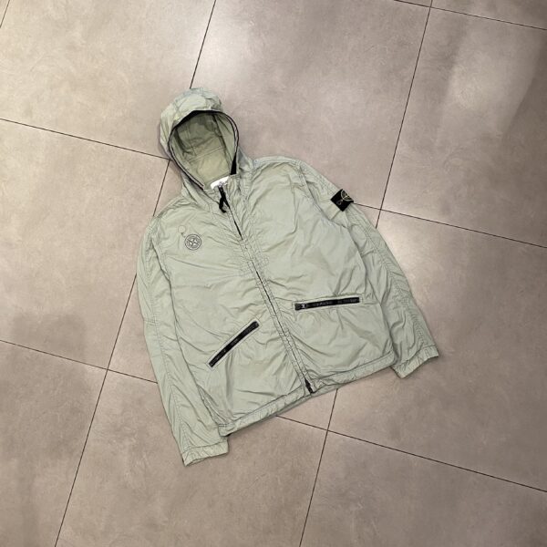 GARMENT DYED JACKET GREEN