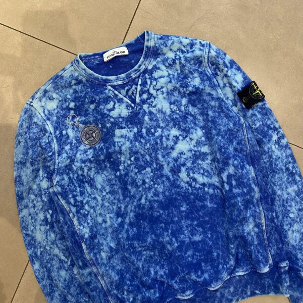CREWNECK OFF DYED BLUE