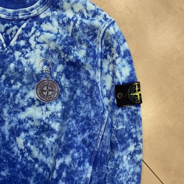 CREWNECK OFF DYED BLUE
