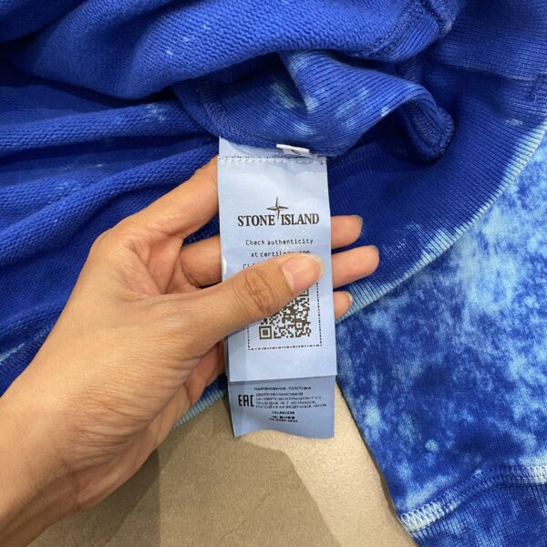 CREWNECK OFF DYED BLUE