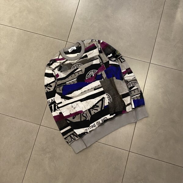 CREWNECK STONE PRINT