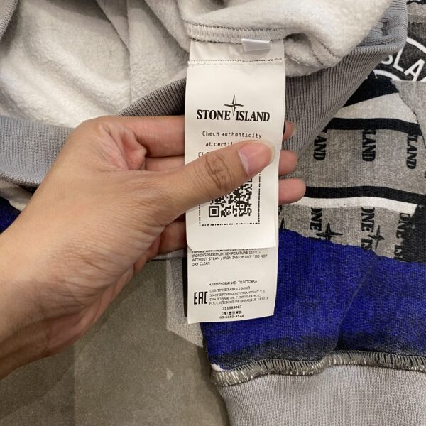 CREWNECK STONE PRINT