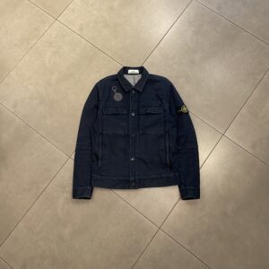 TREATED DENIM JACKET STONE