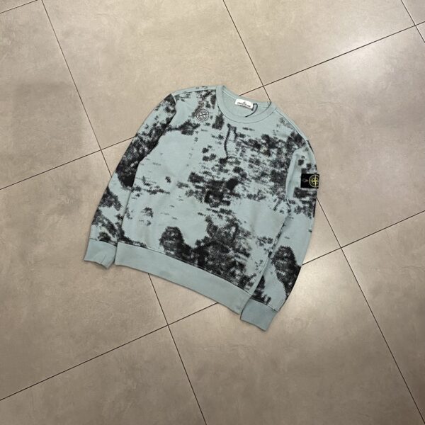 CREWNECK CAMOUFLAGE STONE